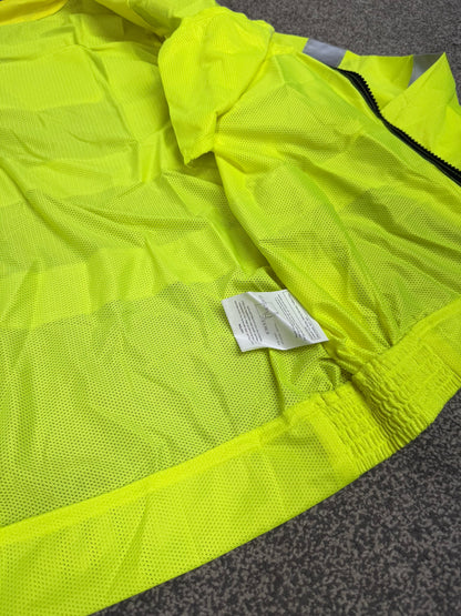 Ex Police Hi Vis Mesh Cycle Jacket Cycling Security Riding - MEDIUM