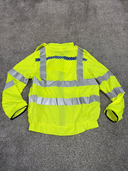 Ex Police Hi Vis Mesh Cycle Jacket Cycling Security Riding - MEDIUM