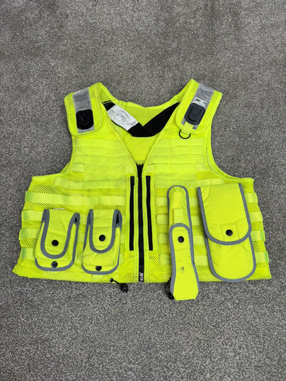 Ex Police Safariland Molle Vest Hi-Vis Tactical Utility Security Vest XL