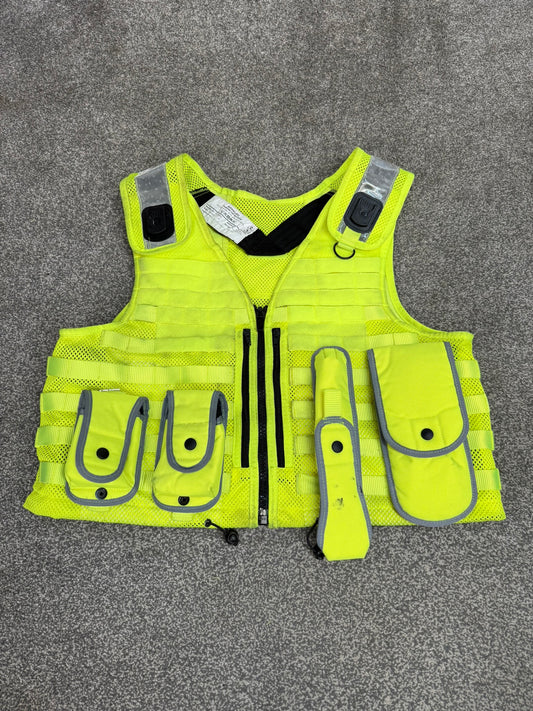 Ex Police Safariland Molle Vest Hi-Vis Tactical Utility Security Vest XL