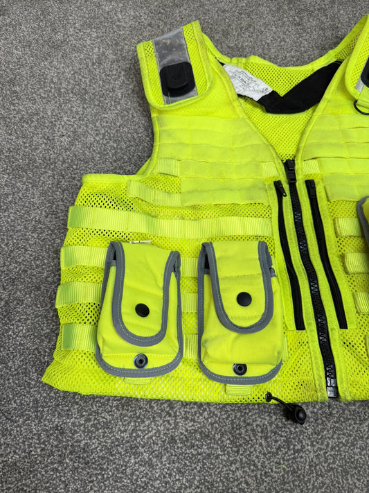 Ex Police Safariland Molle Vest Hi-Vis Tactical Utility Security Vest XL