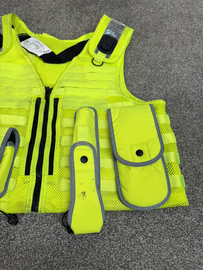 Ex Police Safariland Molle Vest Hi-Vis Tactical Utility Security Vest XL