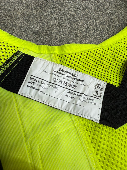 Ex Police Safariland Molle Vest Hi-Vis Tactical Utility Security Vest XL