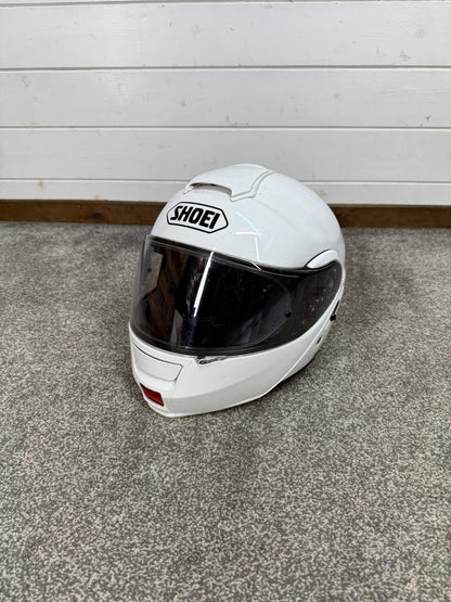 Ex Police Shoei Flip-Up Motorcycle Helmet - Medium