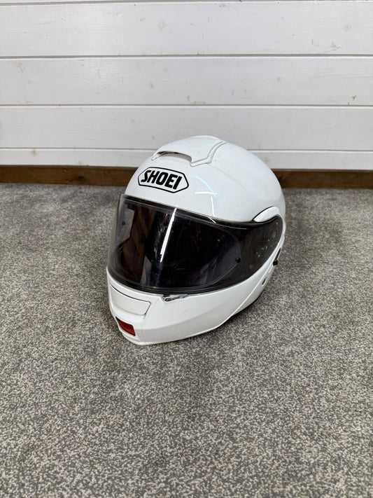 Ex Police Shoei Flip-Up Motorcycle Helmet - Medium