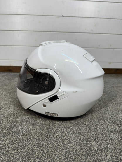 Ex Police Shoei Flip-Up Motorcycle Helmet - Medium