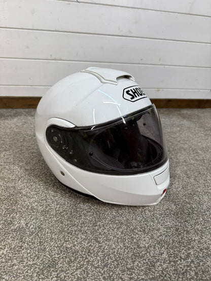 Ex Police Shoei Flip-Up Motorcycle Helmet - Medium