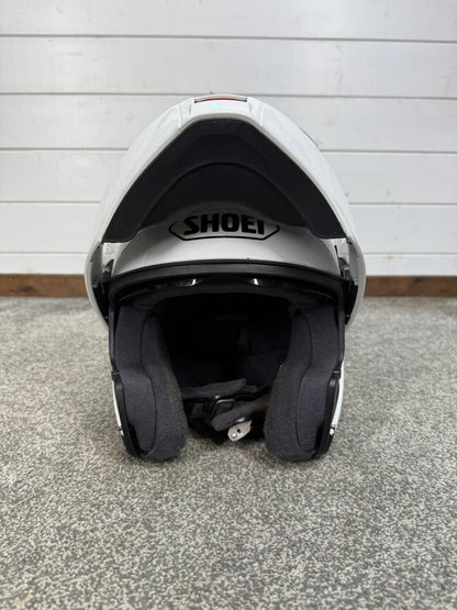 Ex Police Shoei Flip-Up Motorcycle Helmet - Medium