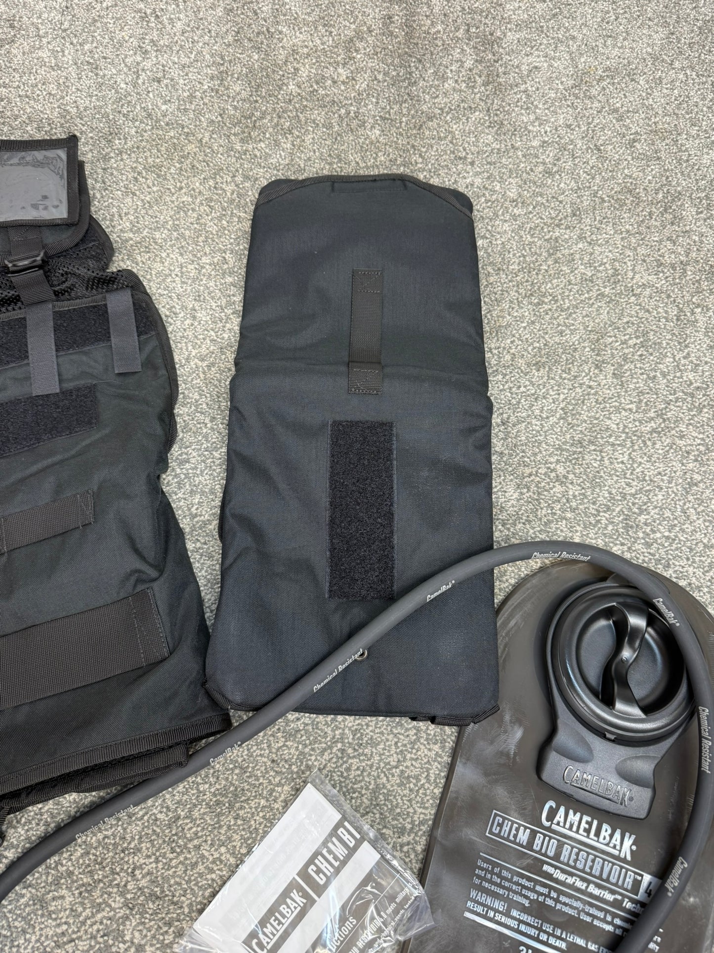 Remploy Frontline Hydration Vest Camelbak 3L CBRN & Mask Adapter MK2 Airsoft Police