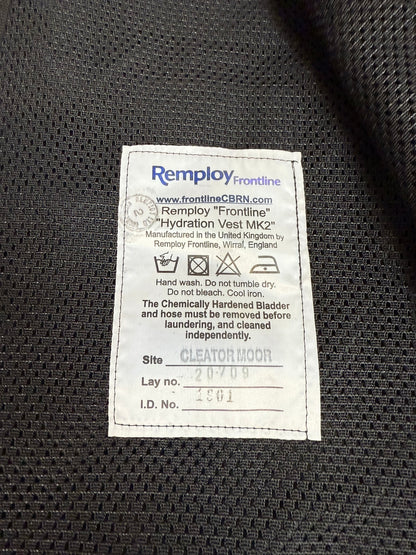 Remploy Frontline Hydration Vest Camelbak 3L CBRN & Mask Adapter MK2 Airsoft Police