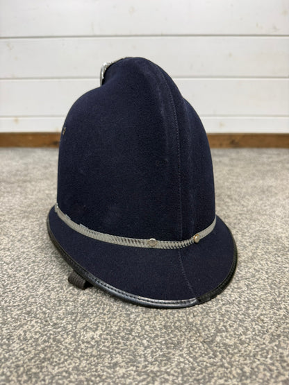 Vintage Staffordshire Police Coxcomb Bobby Helmet Obsolete Collector