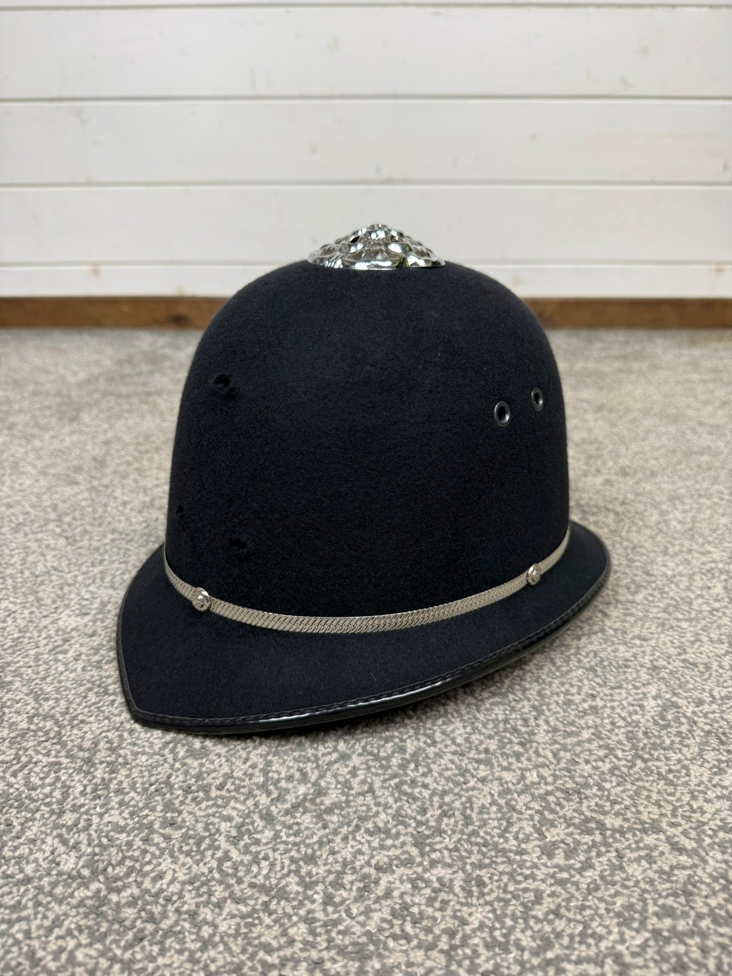 Ex Police Bobby Custodian Helmet Rose Top 63cm Collector Police Display