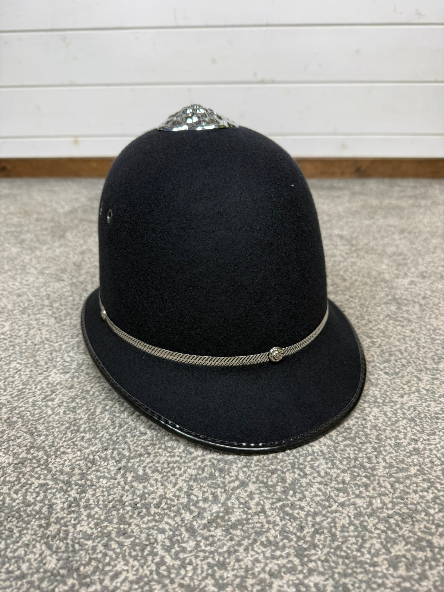 Ex Police Bobby Custodian Helmet Rose Top 63cm Collector Police Display