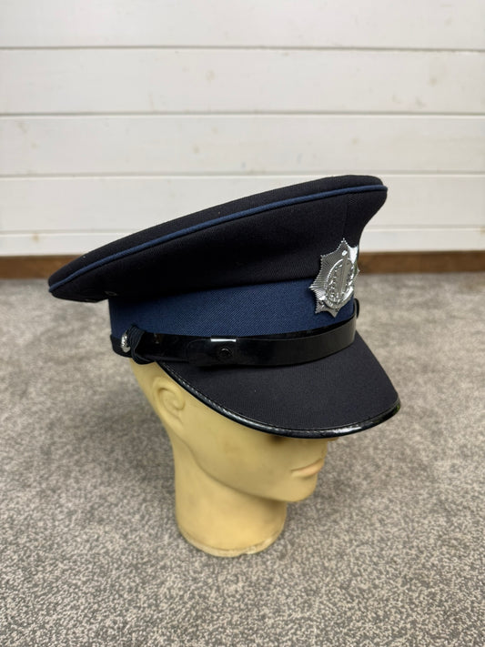 Dutch Netherlands Police Cap - Vintage Obsolete Collector Memorabilia