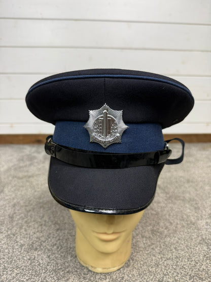 Dutch Netherlands Police Cap - Vintage Obsolete Collector Memorabilia