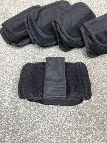 Ex Police Utility Pouch x5 Hook & Loop Vest Bag Attachment
