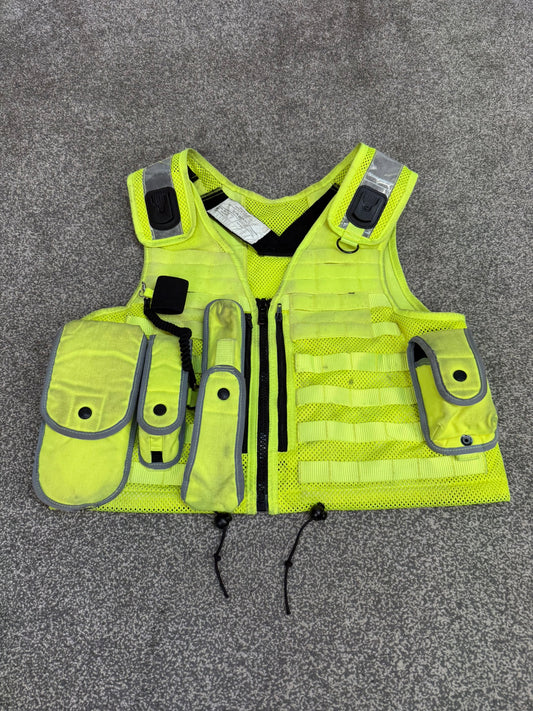 Ex Police Safariland Molle Vest Hi-Vis Tactical Utility Security Airsoft Vest