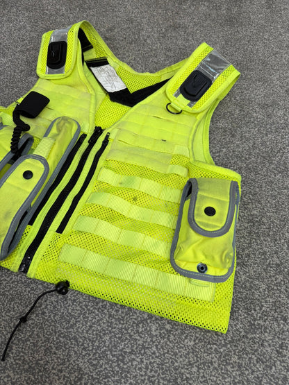 Ex Police Safariland Molle Vest Hi-Vis Tactical Utility Security Airsoft Vest