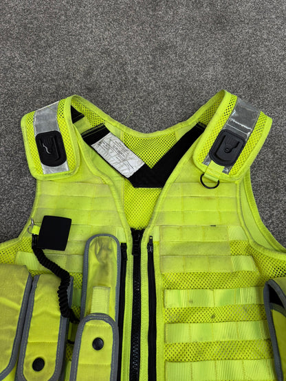 Ex Police Safariland Molle Vest Hi-Vis Tactical Utility Security Airsoft Vest