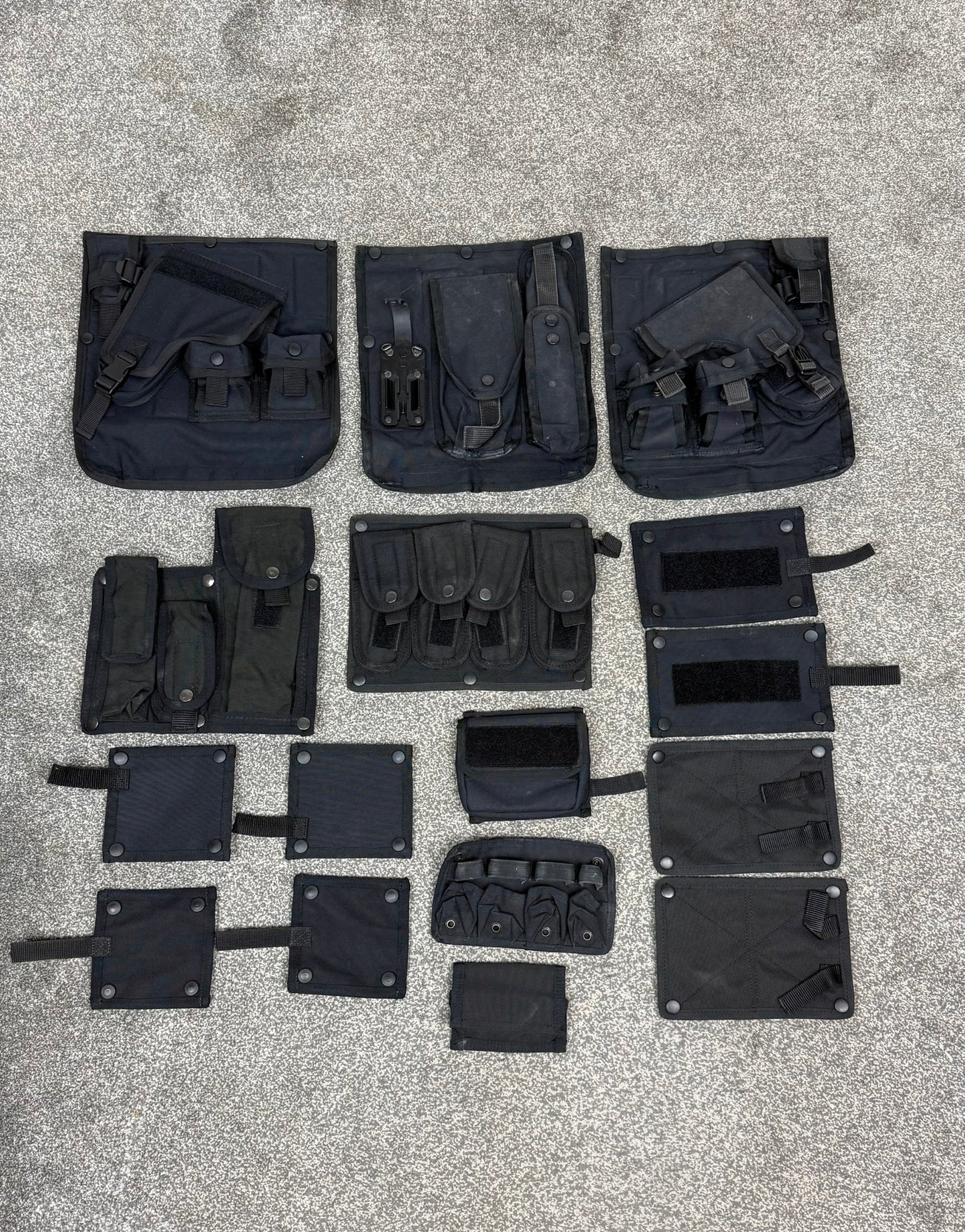 Ex Police Firearms Vest Attachment Modular Panel JOB LOT x16