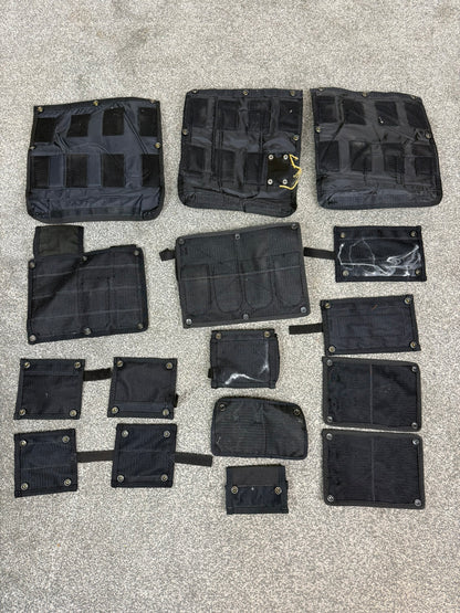 Ex Police Firearms Vest Attachment Modular Panel JOB LOT x16