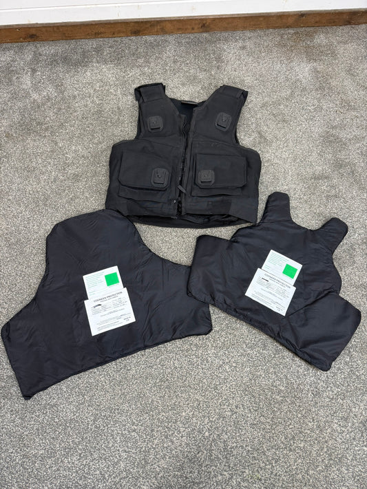 Ex Police Cooneen Body Armour Vest Anti Stab & Ballistic HG1A & KR1 SML-MED Security