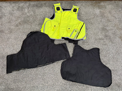 Ex Police Highmark Body Armour Vest XL Anti Stab & Ballistic HG1A & KR1 Security