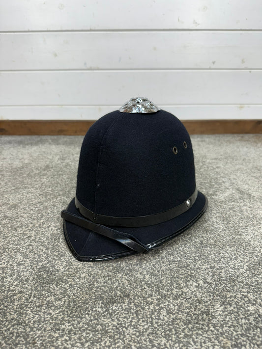 Ex Police Bobby Custodian Helmet Rose Top 58cm Collector Police Display