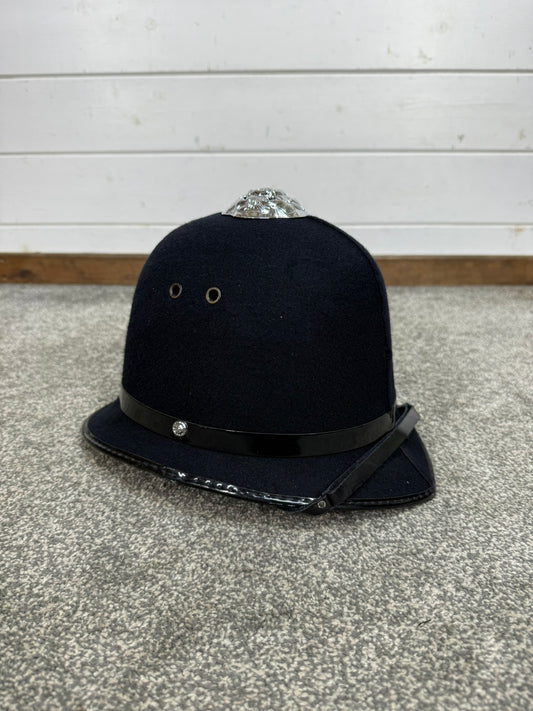 Ex Police Bobby Custodian Helmet Rose Top 58cm Collector Police Display