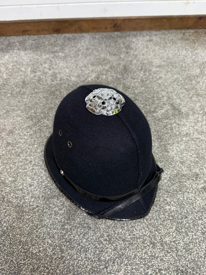 Ex Police Bobby Custodian Helmet Rose Top 58cm Collector Police Display