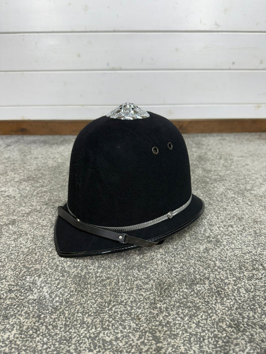 Ex Police Bobby Custodian Helmet Rose Top 58cm Collector Display Fancy Dress
