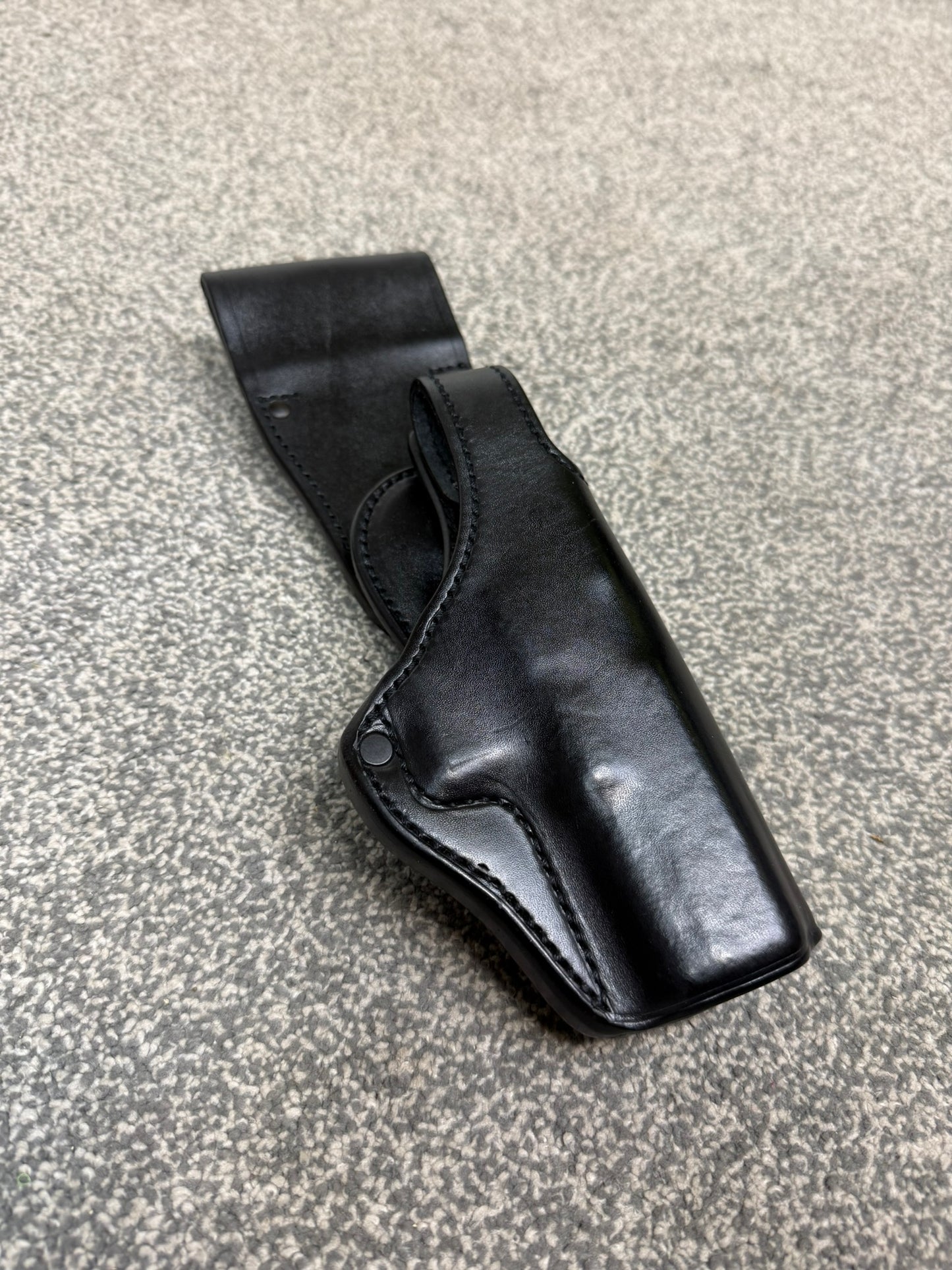 Ex Police PWL Glock 17 Leather Drop Leg Holster Airsoft Display