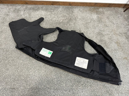 Ex Police Black Cooneen Body Armour Vest M-L Anti Stab & Ballistic HG1A & KR1 Security
