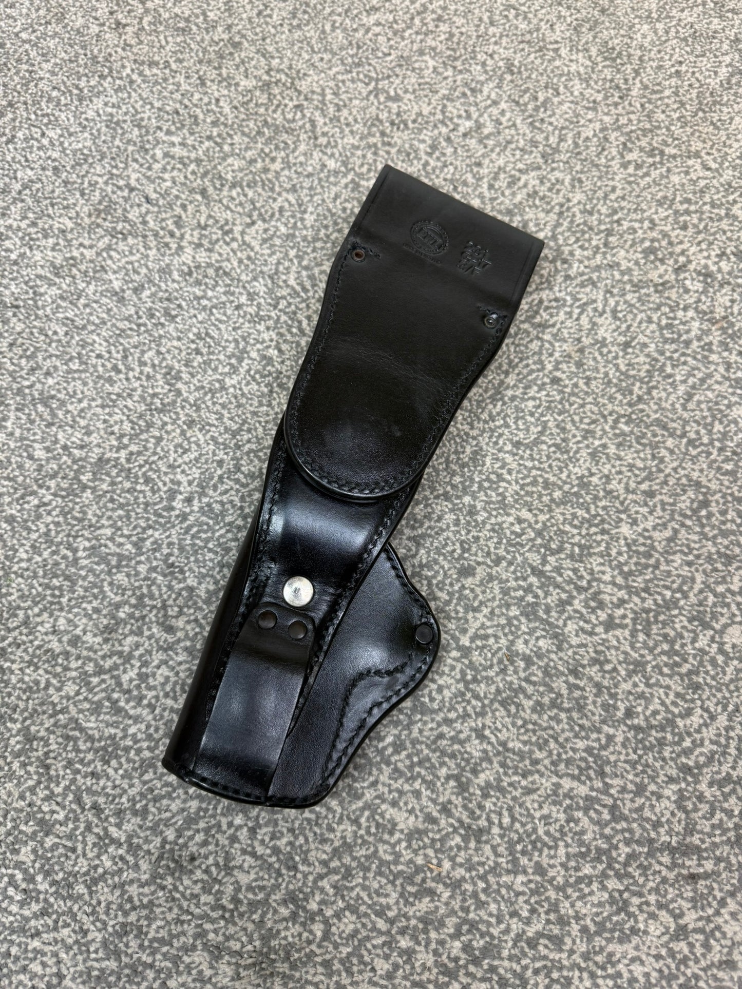 Ex Police PWL Glock 17 Leather Drop Leg Holster Airsoft Display