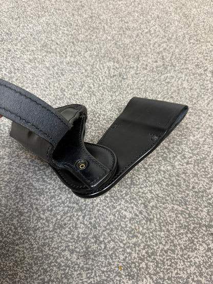 Ex Police PWL Glock 17 Leather Drop Leg Holster Airsoft Display