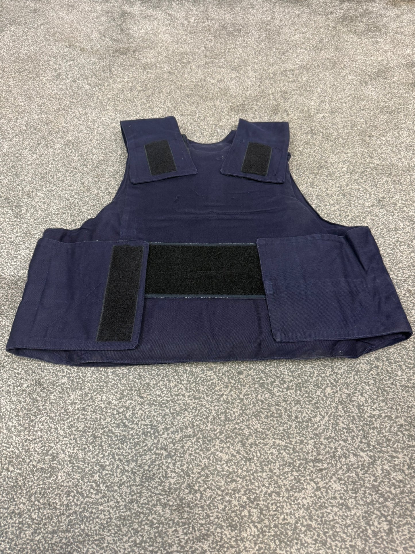 Ex Metropolitan Police Body Armour Vest With Panels Vintage 1988 Issue Collector Display