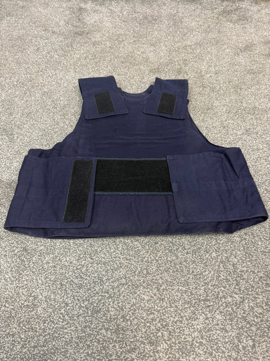 Ex Metropolitan Police Body Armour Vest With Panels Vintage 1988 Issue Collector Display