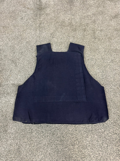 Ex Metropolitan Police Body Armour Vest With Panels Vintage 1988 Issue Collector Display