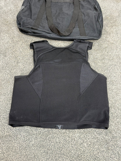 Ex Metropolitan Police Black Cooneen Body Armour Vest Anti Stab & Ballistic HG1A & KR1