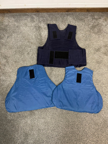 Ex Metropolitan Police Body Armour Vest With Panels Vintage 1988 Issue Collector Display
