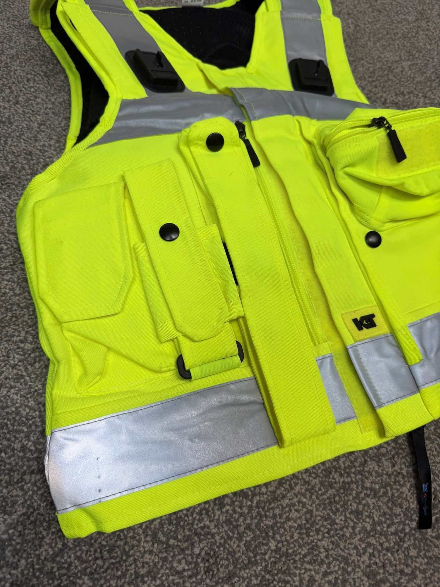 Ex Police KIT Hi Vis Body Armour Cover Equipment Security Vest - Small