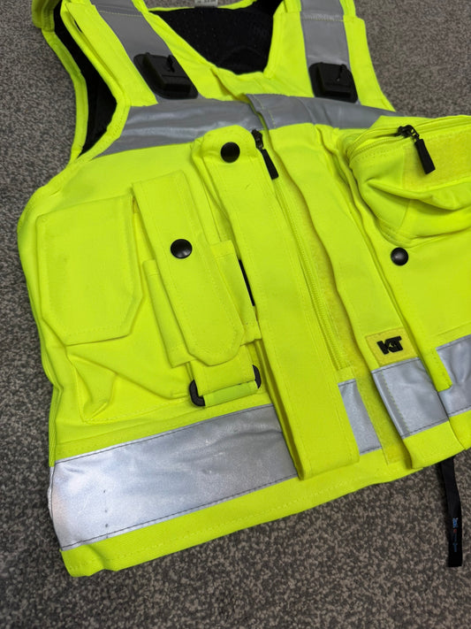 Ex Police KIT Hi Vis Body Armour Cover Equipment Security Vest - Small