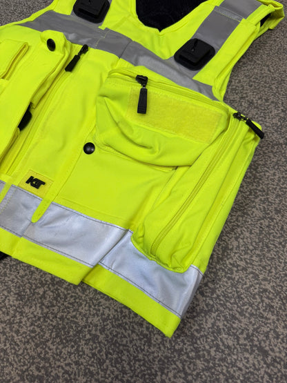 Ex Police KIT Hi Vis Body Armour Cover Equipment Security Vest - Small
