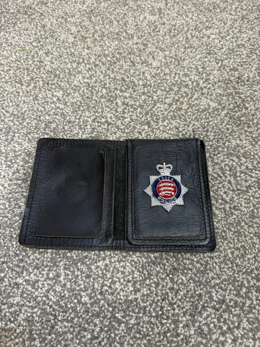 Obsolete Ex Essex Police Warrant Card Leather Holder