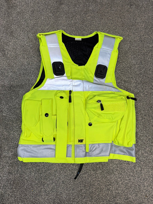 Ex Police KIT Hi Vis Body Armour Cover Equipment Security Vest - Small