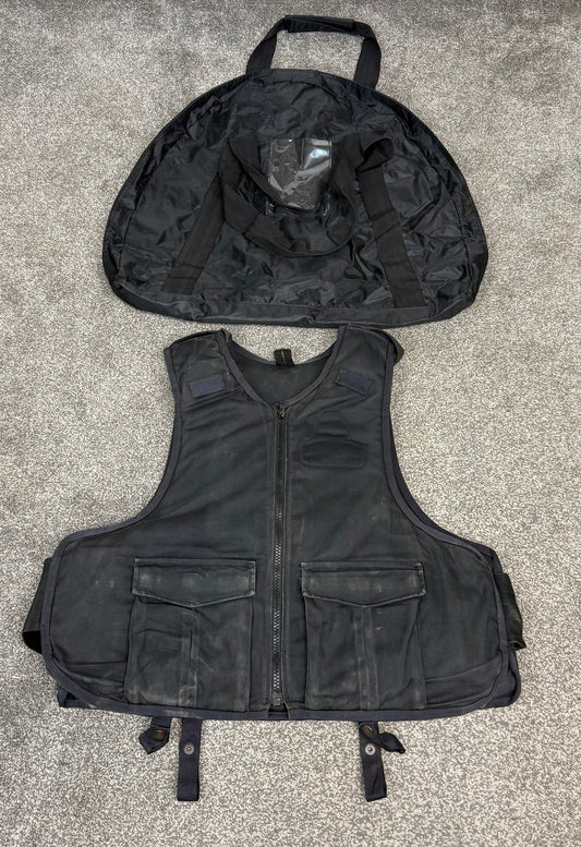 Ex Police Meggitt Body Armour Vest X LARGE Anti Stab & Ballistic HG1 & KR2