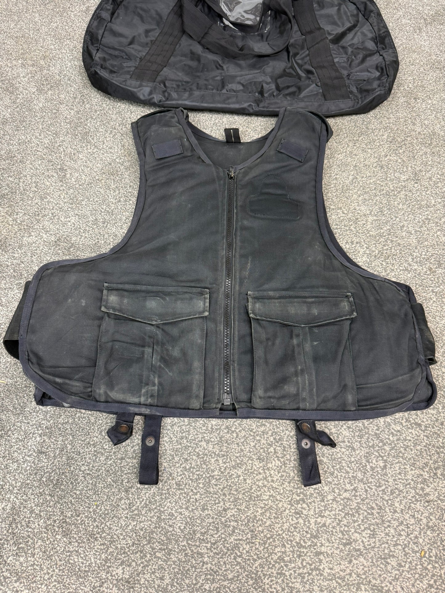 Ex Police Meggitt Body Armour Vest X LARGE Anti Stab & Ballistic HG1 & KR2