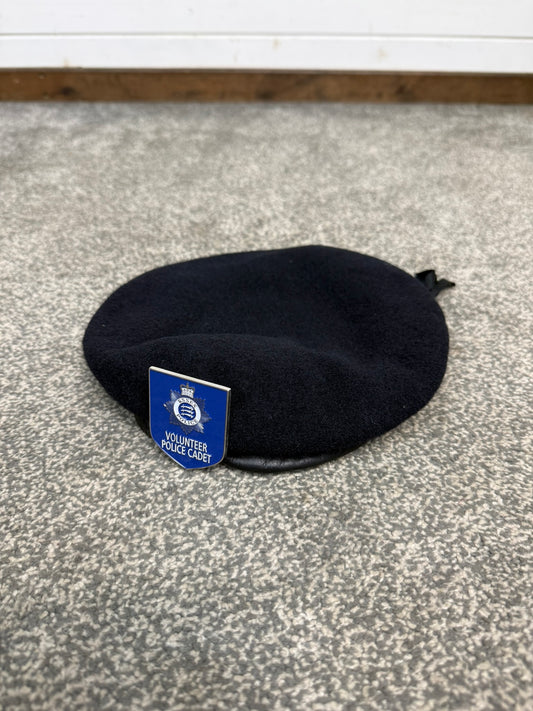 Ex Essex Police Volunteer Police Cadet Beret 57cm VPC Cadet Display Collector