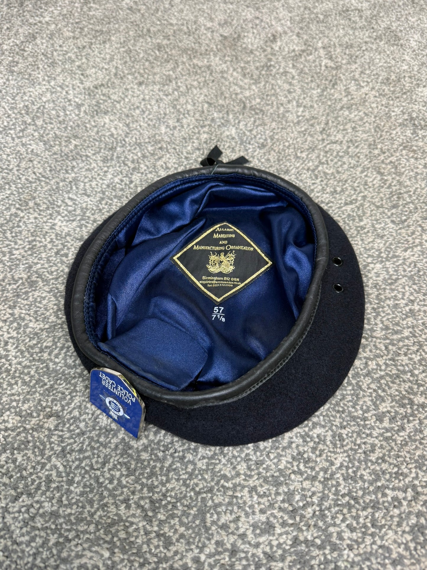 Ex Essex Police Volunteer Police Cadet Beret 57cm VPC Cadet Display Collector