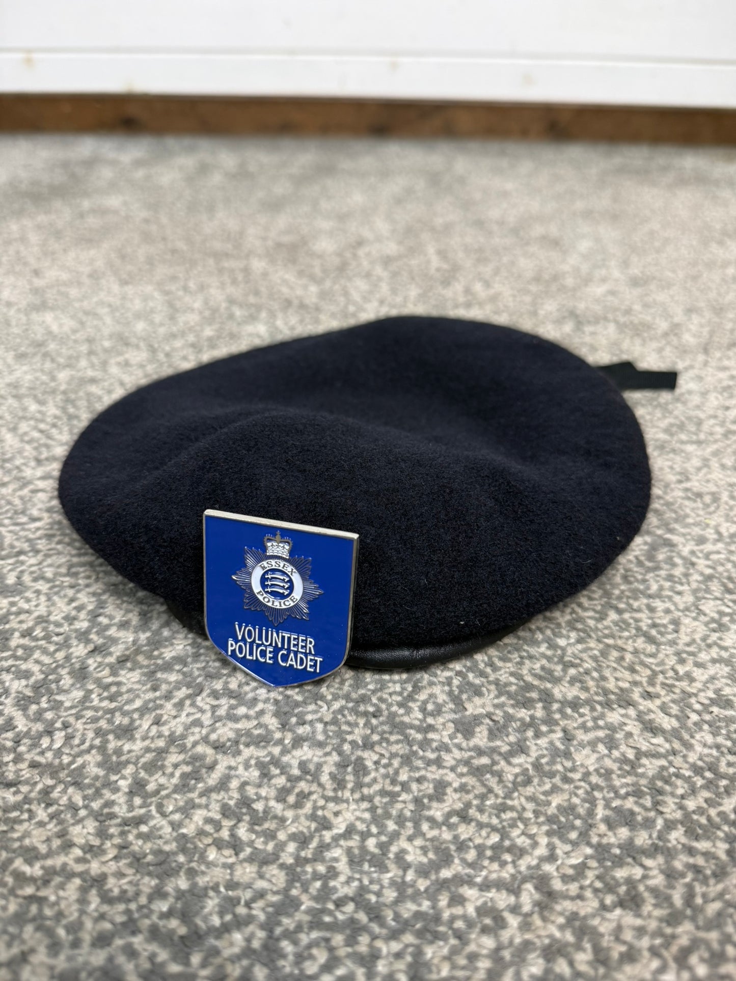 Ex Essex Police Volunteer Police Cadet Beret 57cm VPC Cadet Display Collector